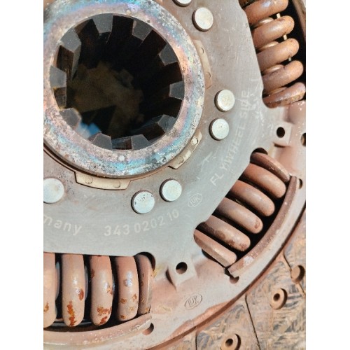 Диск сцепления MAN TGA 439195 D2866 10мм (647)-4