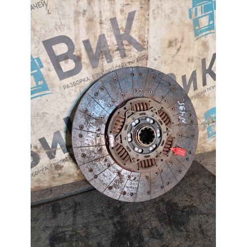 Диск сцепления MAN TGA 439195 D2866 10мм (647)