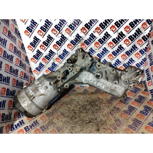 Корпус масляного фильтра MAN TGA 439195 D2866 с датчиком (757)