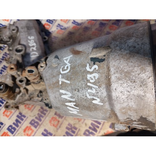 Корпус масляного фильтра MAN TGA 439195 D2866 с датчиком (757)-3