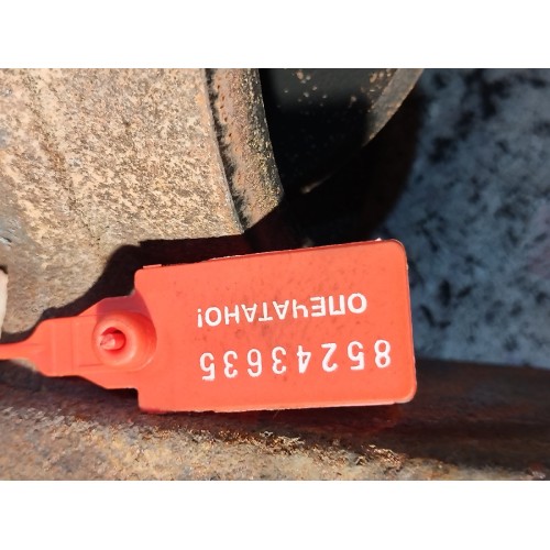 Заслонка горного тормоза MAN TGA 439195 D2866 в сборе с цилиндром (635)-5