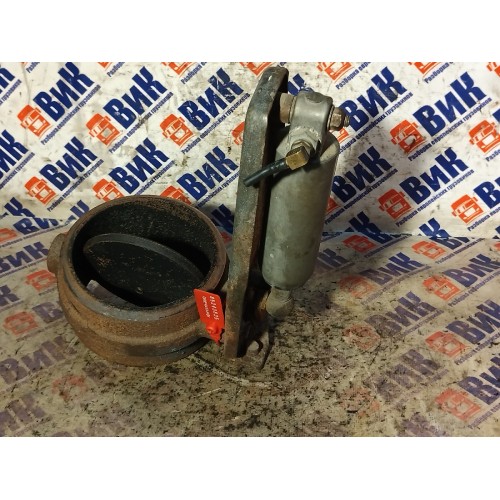 Заслонка горного тормоза MAN TGA 439195 D2866 в сборе с цилиндром (635)-1