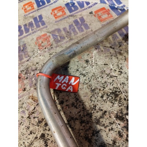 Трубка отопителя MAN TGA 439195 D2866 метал. (626)-5
