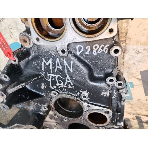 Крышка двигателя лобовая MAN TGA 439195 D2866 (628)-3