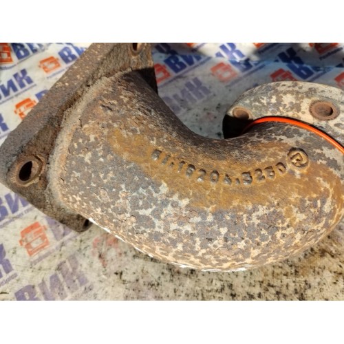 Колено турбины MAN TGA 439195 D2866 (630)-4