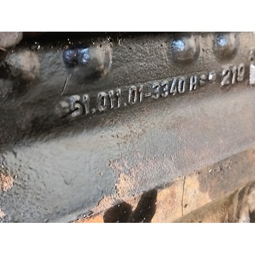 Блок цилиндров двигателя MAN TGA 439195 D2866 (634)-10