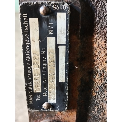 Блок цилиндров двигателя MAN TGA 439195 D2866 (634)-9