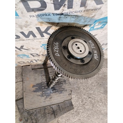 Распредвал MAN TGA 439195 D2866 с шестерней (632)-20