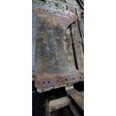 Проставка под седельно-сцепное уст-во Renault ровный лист 0,5см 90х50,7см короткая (557) 