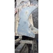 Проставка под седельно-сцепное уст-во Renault ровный лист 0,5см 90х50,7см короткая (558) 