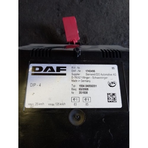 Панель приборов DAF 105 (510), 1743496-2