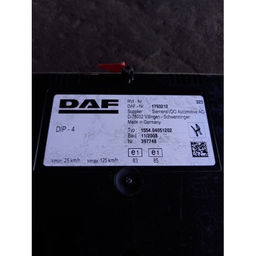 Панель приборов DAF 105 (491), 1793212-3