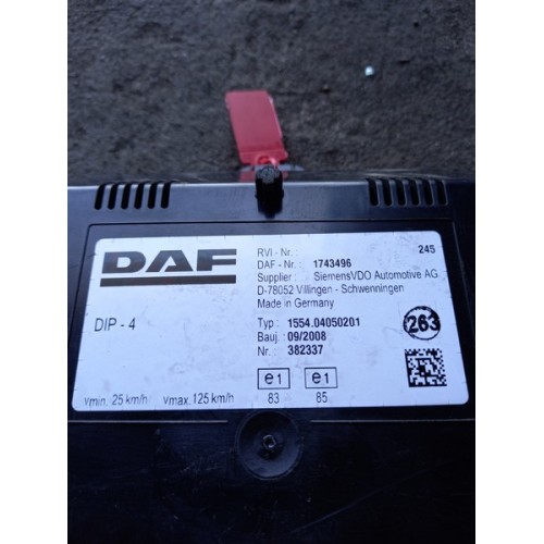 Панель приборов DAF 105 (499), 1743496-1
