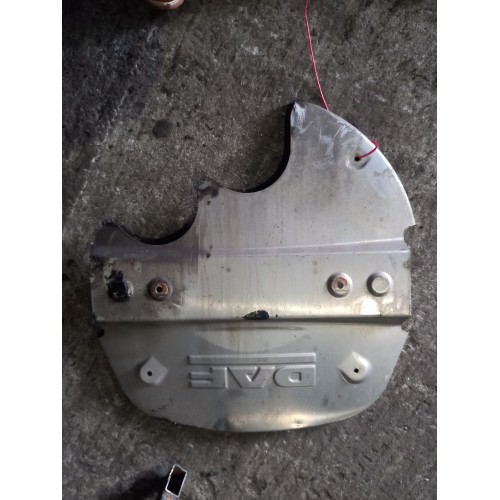 Накладка на глушитель DAF декоративная задняя (073) , 