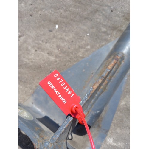 Кронштейн полукрыла (труба) DAF 106 задний LH (891), -1