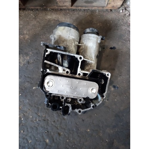 Корпус масляного фильтра MAN TGA TGS TGX D2066 (в сборе с датчиком и радиатором) (410) , 51050007040-2