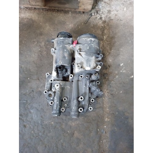 Корпус масляного фильтра MAN TGA TGS TGX D2066 (в сборе с датчиком и радиатором) (194), 51050007040