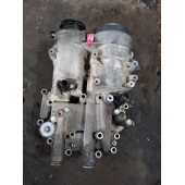 Корпус масляного фильтра MAN TGA TGS TGX D2066 (в сборе с датчиком и радиатором) (196)