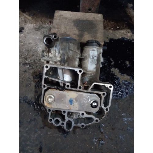 Корпус масляного фильтра MAN TGA TGS TGX D2066 (в сборе с датчиком и радиатором) (193), 51050007040-1