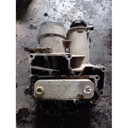 Корпус масляного фильтра MAN TGA TGS TGX D2066 (в сборе с датчиком и радиатором) (212), 51050007040-2