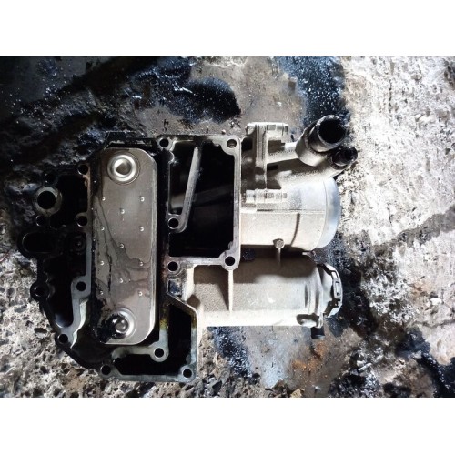 Корпус масляного фильтра MAN TGA TGS TGX D2066 (в сборе с датчиком и радиатором) (220), 51050007040-1