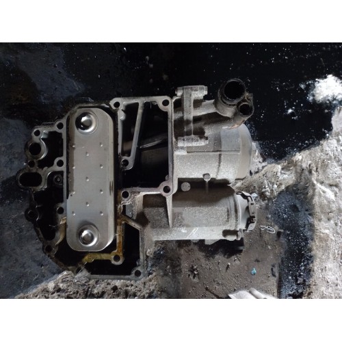 Корпус масляного фильтра MAN TGA TGS TGX D2066 (в сборе с датчиком и радиатором) (215), 51050007040-1