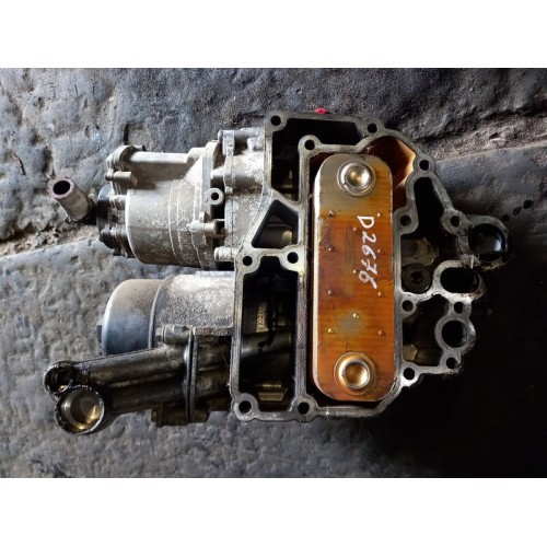 Корпус масляного фильтра MAN TGA TGS TGX D2676 (в сборе с датчиком и радиатором) (407), 51050007104-3