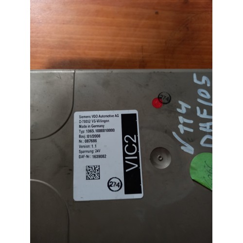 Блок VIC-2 DAF 105 95 (202), 1639082-2