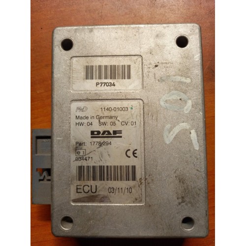 Блок ECU DAF 95 CF-85 105 (упраления навигацией) (710), 1778294