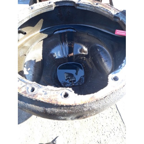 Корпус заднего моста (чулок) Scania P114 548650 в сборе со ступицами, бар-ми, тормоз. мех-м (641) , -4