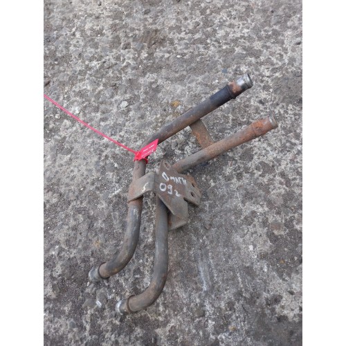 Трубка отопителя (печки) Renault Magnum двойная (418), 