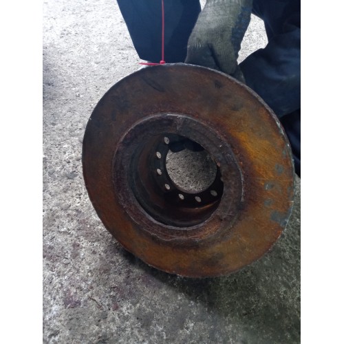 Диск тормозной MAN TGX 440 025634 передний (855), -1