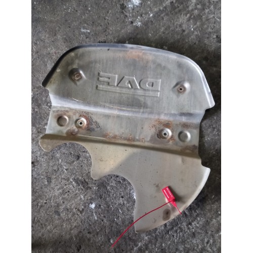 Накладка на глушитель DAF декоративная задняя (075) , -2