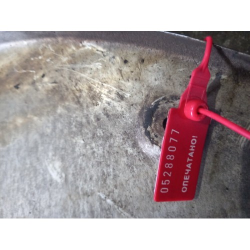 Накладка на глушитель DAF декоративная задняя (077) , -1