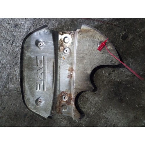 Накладка на глушитель DAF декоративная задняя (077) , -2