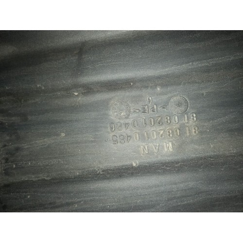 Воздухозаборник MAN TGA 395344 410л с гофрой (широкая/высокая кабина) (497) , 81082010485-4