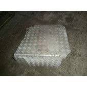 Накладка на глушитель Scania G400 269358 декоративная алюм. (288) 