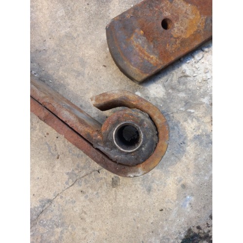 Рессора передняя 2 листа Scania R420 040019 (764), -1