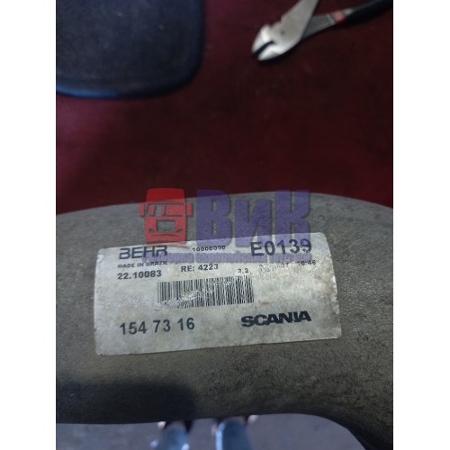 Интеркулер Scania R420 119157 (180), 1547316-1