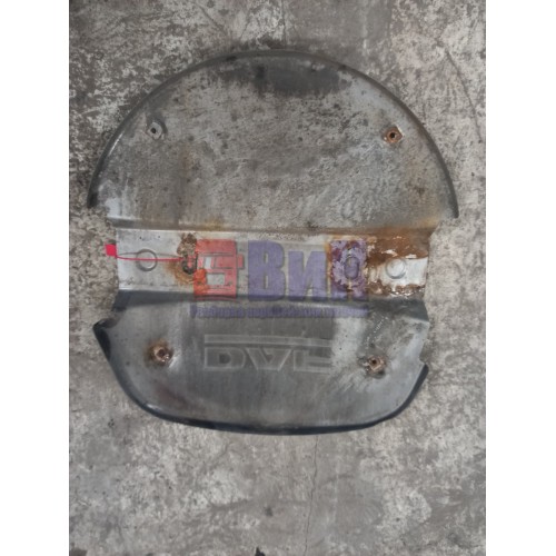 Накладка на глушитель DAF 105 901890 декоративная передняя (742)  , -2