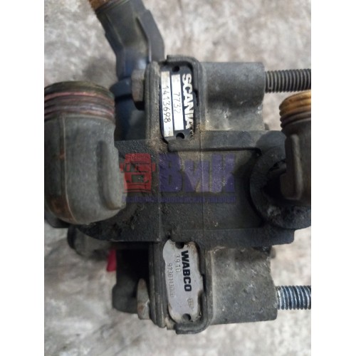 Кран ускорительный Scania R440 248722 №392 с фитингами (281), 9730113000-2