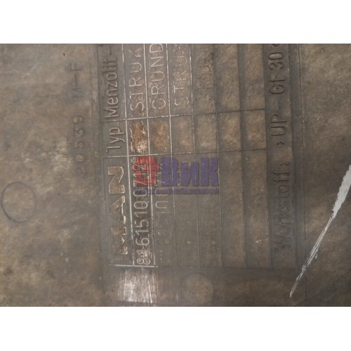 Подножка основная MAN TGA 490369 ш.к. деф. RH (019), 81615100712-1