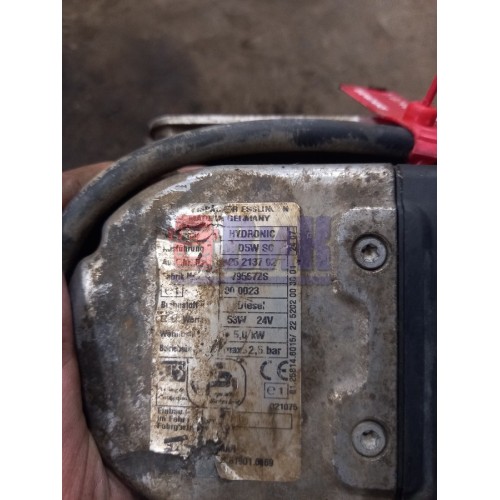 Автономный отопитель MAN TGA 490369 HYDRONIC D5WSO мокрый (055), 81258146015-7