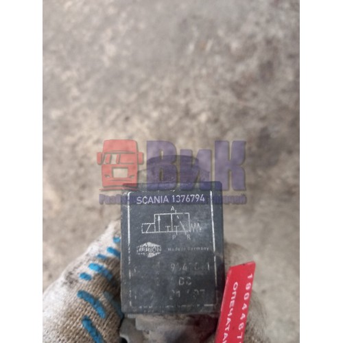 Клапан электромагнитный (соленоид) Scania R420 178648 (675), 1376794-2
