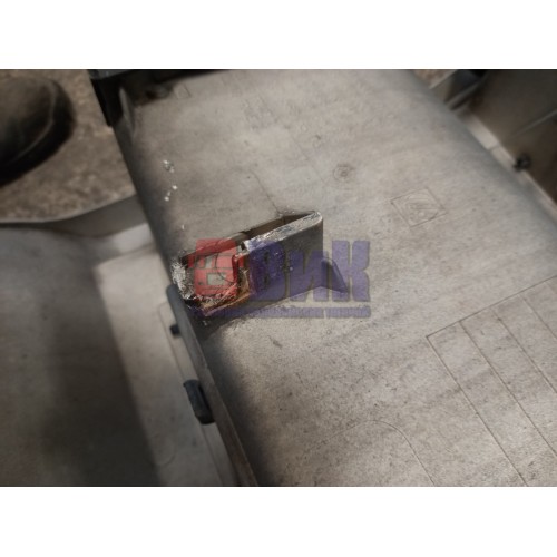 Подножка основная Mercedes Actros MP4 766412 двойная с кронштейном RH (340), 9606665103-1