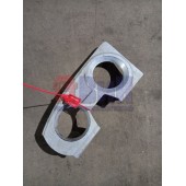 Рамка ПТФ (накладка ПТФ) Iveco деф. LH (915)