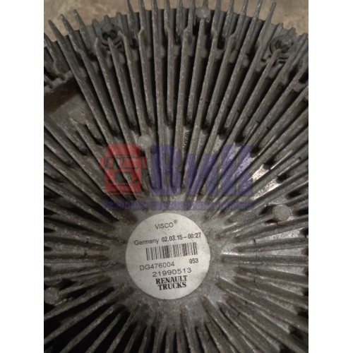 Вискомуфта (термомуфта) Renault T430 007618  (382), 21990513-3