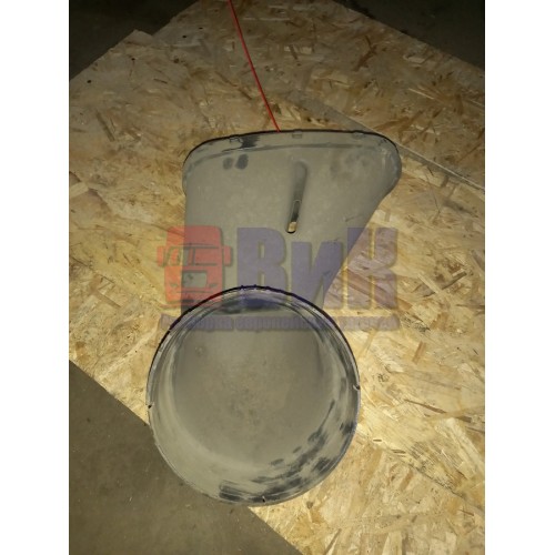 Патрубок воздушного фильтра Iveco лодочка (966), 41225670