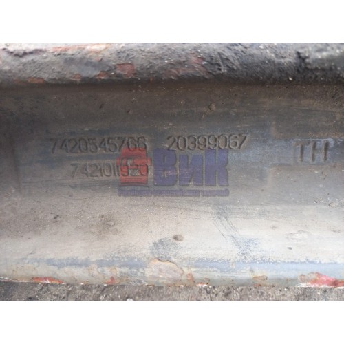 Балка передняя Volvo FH 13 (блок подш.) в сборе с цапфами d68 (пневмо) (779), 20399067-4