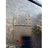 Колодка тормозная DAF задняя 20см с деф.(646) 